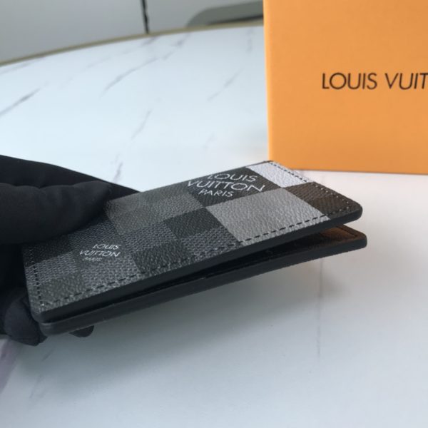 LV Replica Pocket Organizer N40411 White/Blue/Orange - Image 6
