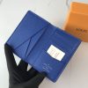 Best Replicas Bags - LV Replica Pocket Organizer N40411 White/Blue/Orange Shop For Best Louis Vuitton LV Replica Bags With Cheap Price