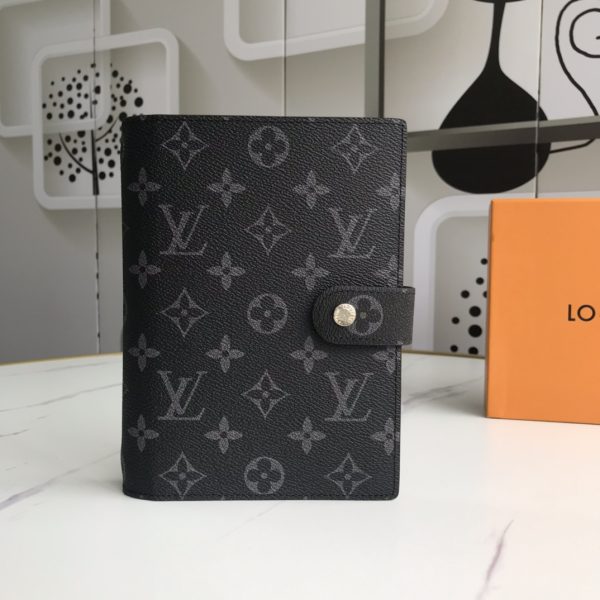 Replica LV Medium Ring Agenda Cover R20105 in Brown - Image 10