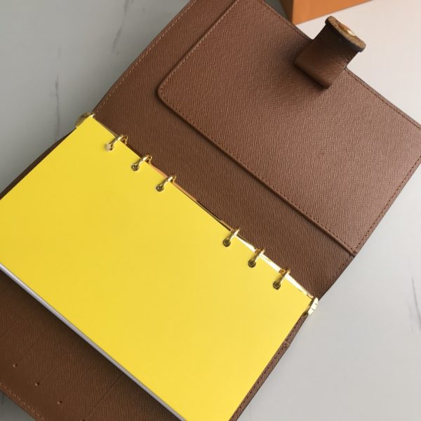 Replica LV Medium Ring Agenda Cover R20105 in Brown - Image 18