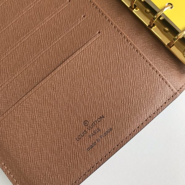 Replica LV Medium Ring Agenda Cover R20105 in Brown - Image 7