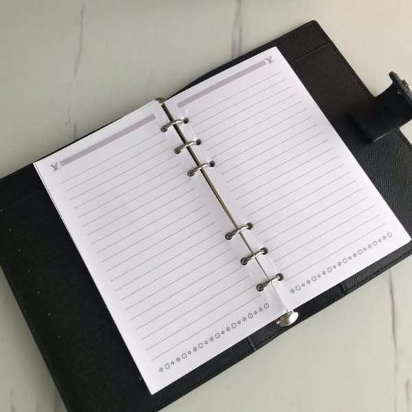 LV Medium Ring Agenda Cover R20240 – Elegant Replica Design - Image 9