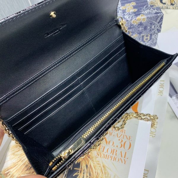 Dior Lady Long Wallet Replica - Elegant & Affordable Design - Image 3