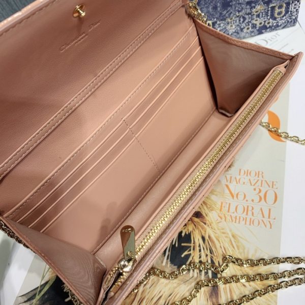 Dior Lady Long Wallet Replica - Elegant & Affordable Design - Image 8