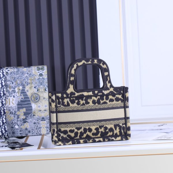 Multicolor Dior Mizza Mini Book Tote - Stylish Replica - Image 3