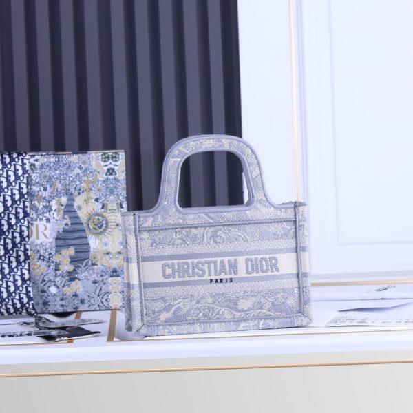 Dior Toile De Jouy Mini Book Tote Replica Bag - Image 10