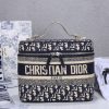 Best Replicas Bags - Replica Dior Navy/Gray Travel Vanity Case – Stylish & Compact Shop For Best Louis Vuitton LV Replica Bags With Cheap Price