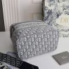 Best Replicas Bags - Replica Dior Navy/Gray Travel Vanity Case – Stylish & Compact Shop For Best Louis Vuitton LV Replica Bags With Cheap Price