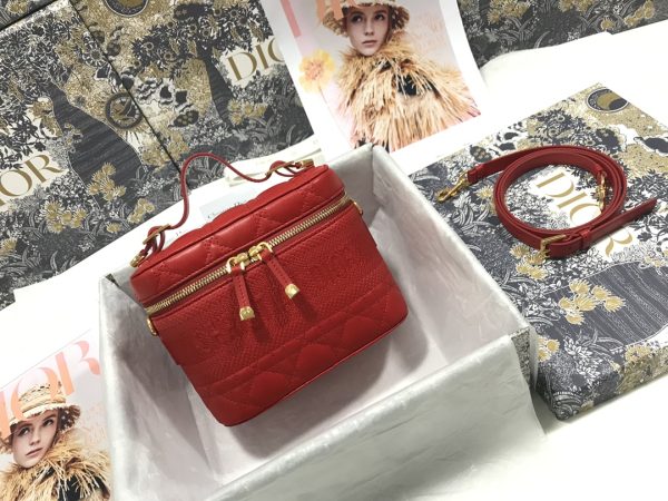 Dior Replica AAA Small Travel Vanity Case - Image 13