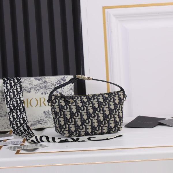 Replica Dior Small DRTRAVEL Nomad Pouch - Stylish & Compact - Image 6