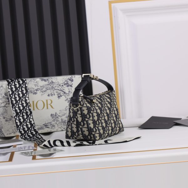 Replica Dior Small DRTRAVEL Nomad Pouch - Stylish & Compact - Image 7