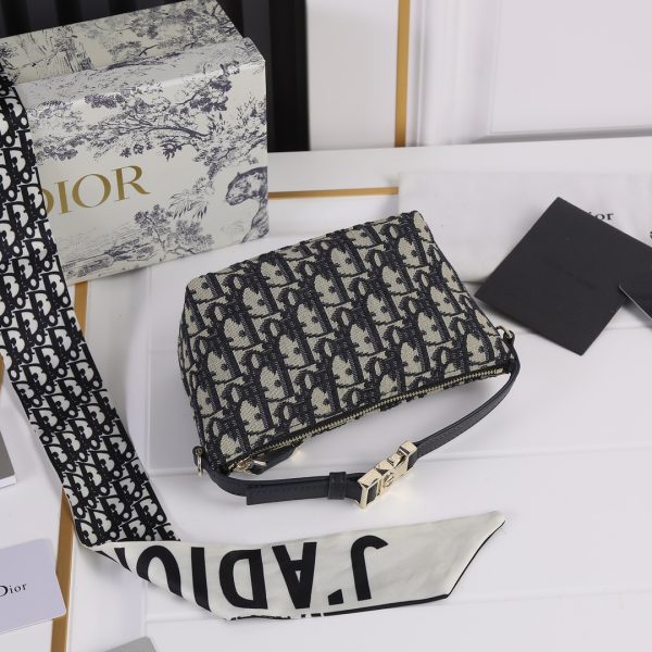 Replica Dior Small DRTRAVEL Nomad Pouch - Stylish & Compact - Image 8
