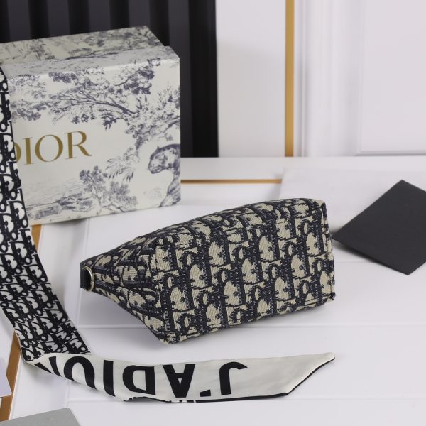 Replica Dior Small DRTRAVEL Nomad Pouch - Stylish & Compact - Image 9