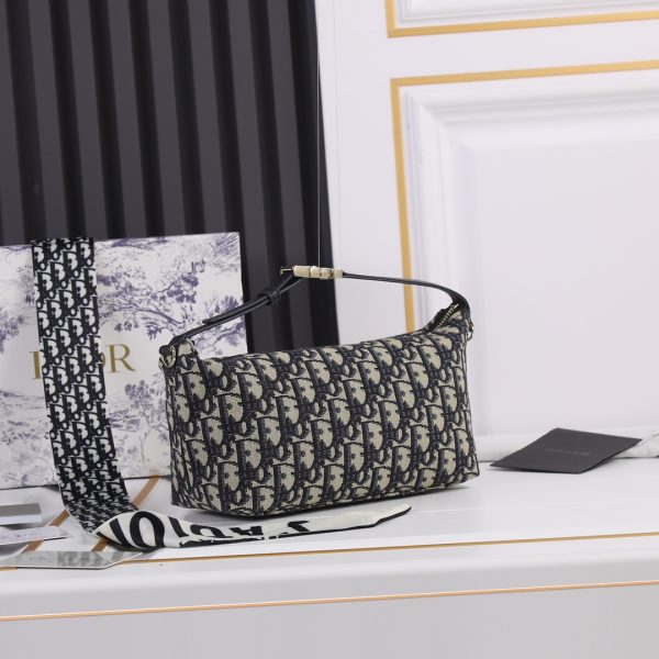 Dior Replica Medium Drtravel Nomad Pouch - Stylish & Compact - Image 7