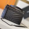 Best Replicas Bags - YSL Loulou Small Matelasse Leather Bag - Black, Beige, Red Shop For Best Louis Vuitton LV Replica Bags With Cheap Price