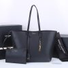Best Replicas Bags - YSL Replica East/West Shopping Bag - Grained Leather Shop For Best Louis Vuitton LV Replica Bags With Cheap Price