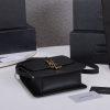 Best Replicas Bags - YSL Kaia Satchel Replica in Black/Beige - North/South Style Shop For Best Louis Vuitton LV Replica Bags With Cheap Price