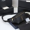 Best Replicas Bags - YSL Monogram Belt Bag - Grain de Poudre Leather Replica Shop For Best Louis Vuitton LV Replica Bags With Cheap Price