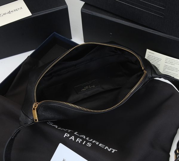 YSL Monogram Belt Bag - Grain de Poudre Leather Replica - Image 5