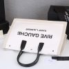 Best Replicas Bags - YSL Rive Gauche Linen & Leather Tote Bag Replica Shop For Best Louis Vuitton LV Replica Bags With Cheap Price