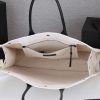 Best Replicas Bags - YSL Rive Gauche Linen & Leather Tote Bag Replica Shop For Best Louis Vuitton LV Replica Bags With Cheap Price