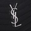 Best Replicas Bags - Replica YSL Lou Mini Bag in Black with Silver Hardware Shop For Best Louis Vuitton LV Replica Bags With Cheap Price