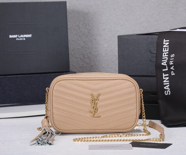 Replica YSL Lou Mini Bag with Gold Hardware - Image 6