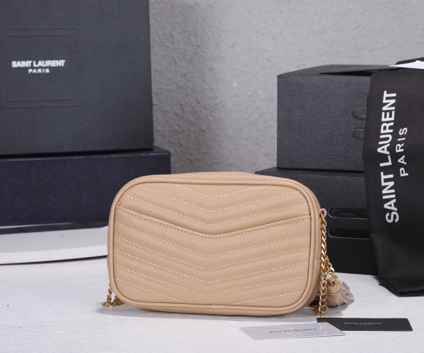 Replica YSL Lou Mini Bag with Gold Hardware - Image 7