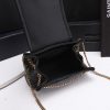 Best Replicas Bags - Replica YSL Mini Nolita Lambskin Bag - Black/White Shop For Best Louis Vuitton LV Replica Bags With Cheap Price