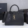 Best Replicas Bags - Replica YSL Monogram Cabas Downtown Leather Handbag Shop For Best Louis Vuitton LV Replica Bags With Cheap Price