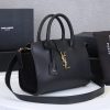 Best Replicas Bags - Replica YSL Monogram Cabas Downtown Leather Handbag Shop For Best Louis Vuitton LV Replica Bags With Cheap Price