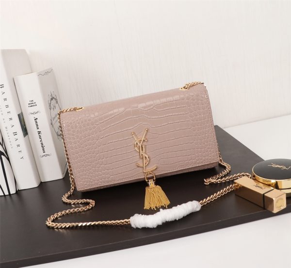 Replica YSL Kate Medium Bag - Gold Tassel, 4 Colors - Image 11