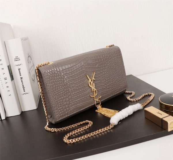 Replica YSL Kate Medium Bag - Gold Tassel, 4 Colors - Image 17