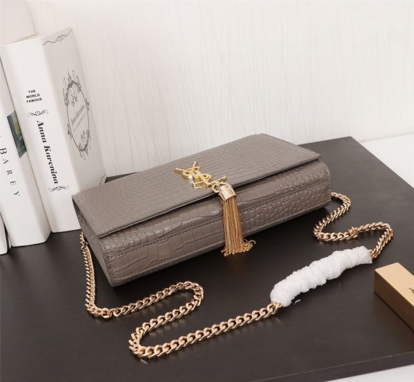 Replica YSL Kate Medium Bag - Gold Tassel, 4 Colors - Image 19