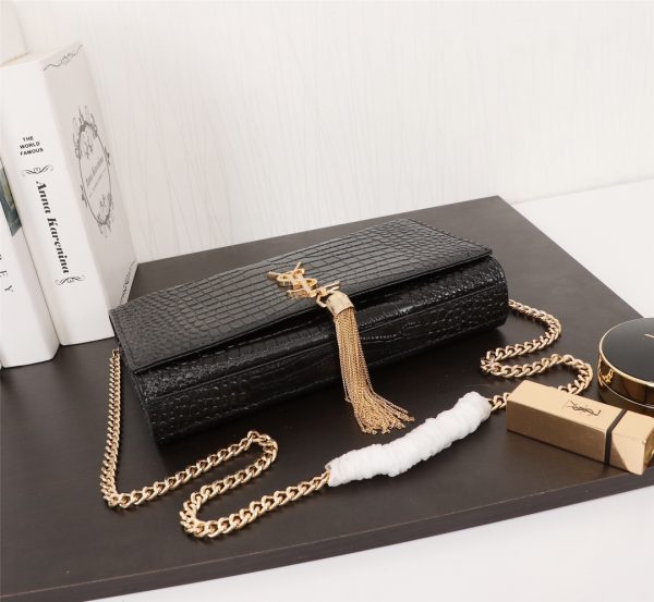 Replica YSL Kate Medium Bag - Gold Tassel, 4 Colors - Image 3