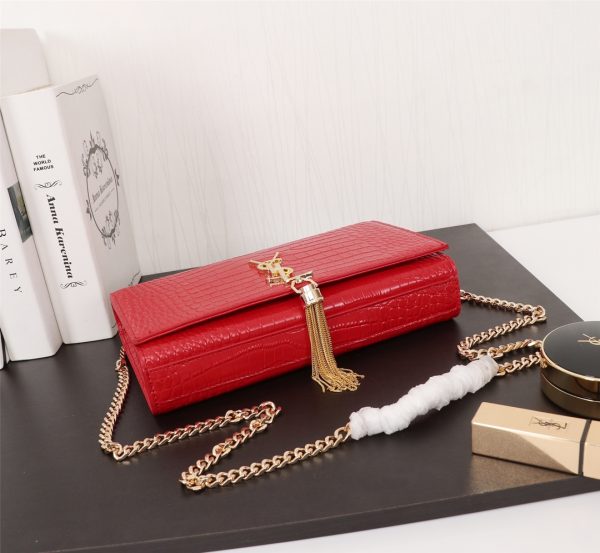 Replica YSL Kate Medium Bag - Gold Tassel, 4 Colors - Image 9