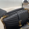 Best Replicas Bags - Replica YSL Envelope Medium Mix Embossed Leather Gold Bag Shop For Best Louis Vuitton LV Replica Bags With Cheap Price