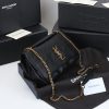 Best Replicas Bags - Replica YSL Jamie Medium Carre Rive Gauche Lambskin Bag Shop For Best Louis Vuitton LV Replica Bags With Cheap Price
