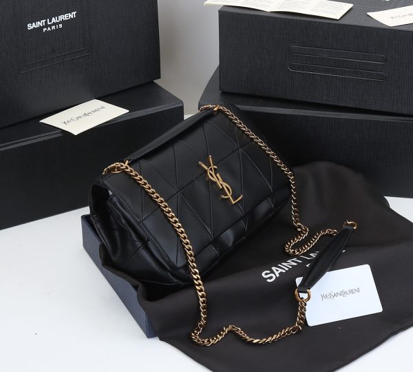 Replica YSL Jamie Medium Carre Rive Gauche Lambskin Bag - Image 2
