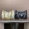 Best Replicas Bags - Replica YSL Mini Leather Hobo Shoulder Bag Shop For Best Louis Vuitton LV Replica Bags With Cheap Price
