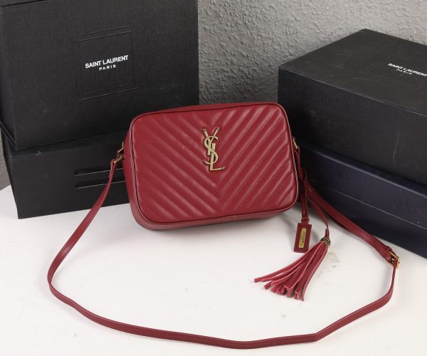 Replica YSL Quilted Leather Lou Camera Bag – 5 Colors - Image 16