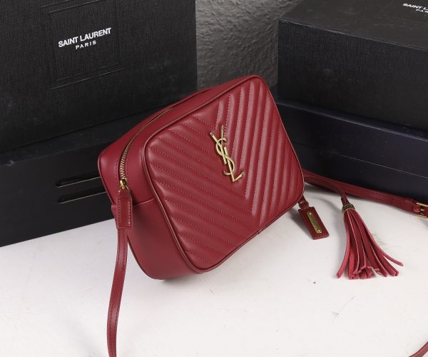 Replica YSL Quilted Leather Lou Camera Bag – 5 Colors - Image 17