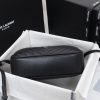 Best Replicas Bags - Replica YSL Lou Quilted Leather Camera Bag - Black/Silver Shop For Best Louis Vuitton LV Replica Bags With Cheap Price