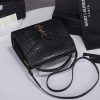 Best Replicas Bags - Replica YSL Cassandra Medium Crocodile-Embossed Leather Bag Shop For Best Louis Vuitton LV Replica Bags With Cheap Price