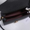 Best Replicas Bags - Replica YSL Cassandra Medium Top Handle Bag - Black & Beige Shop For Best Louis Vuitton LV Replica Bags With Cheap Price