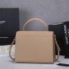 Best Replicas Bags - Replica YSL Cassandra Medium Top Handle Bag - Black & Beige Shop For Best Louis Vuitton LV Replica Bags With Cheap Price