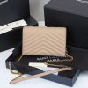 Best Replicas Bags - Replica YSL Envelope Chain Wallet – Embossed Leather 1888 Shop For Best Louis Vuitton LV Replica Bags With Cheap Price