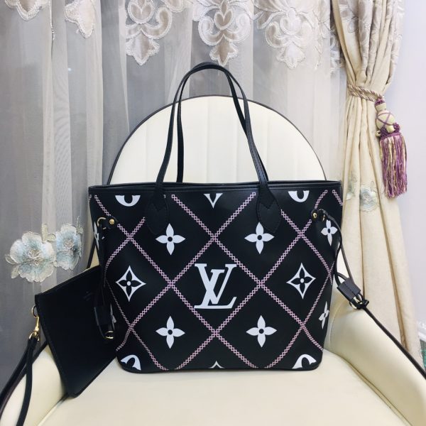 Louis Vuitton Neverfull MM Replica Handbag M40996 - Image 2