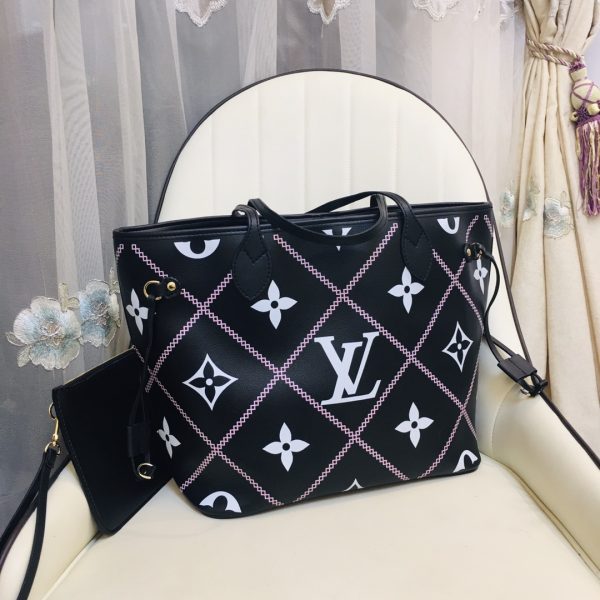 Louis Vuitton Neverfull MM Replica Handbag M40996 - Image 4