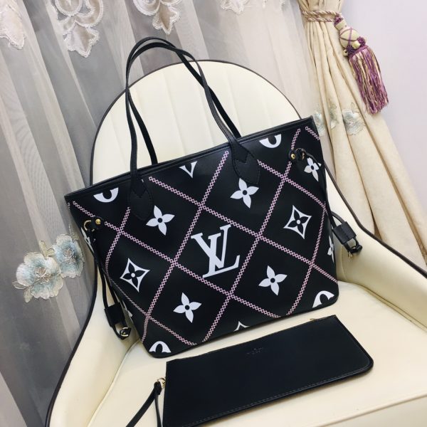 Louis Vuitton Neverfull MM Replica Handbag M40996 - Image 5